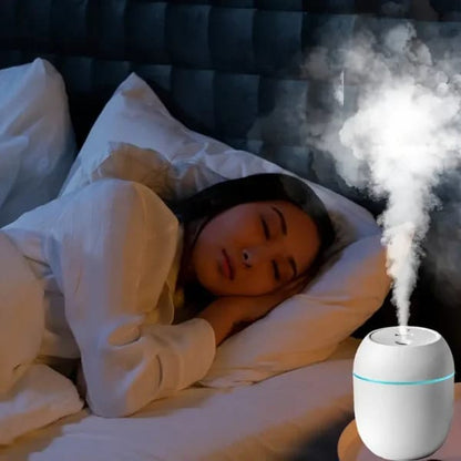 Portable Humidifier With Warm Led Outline