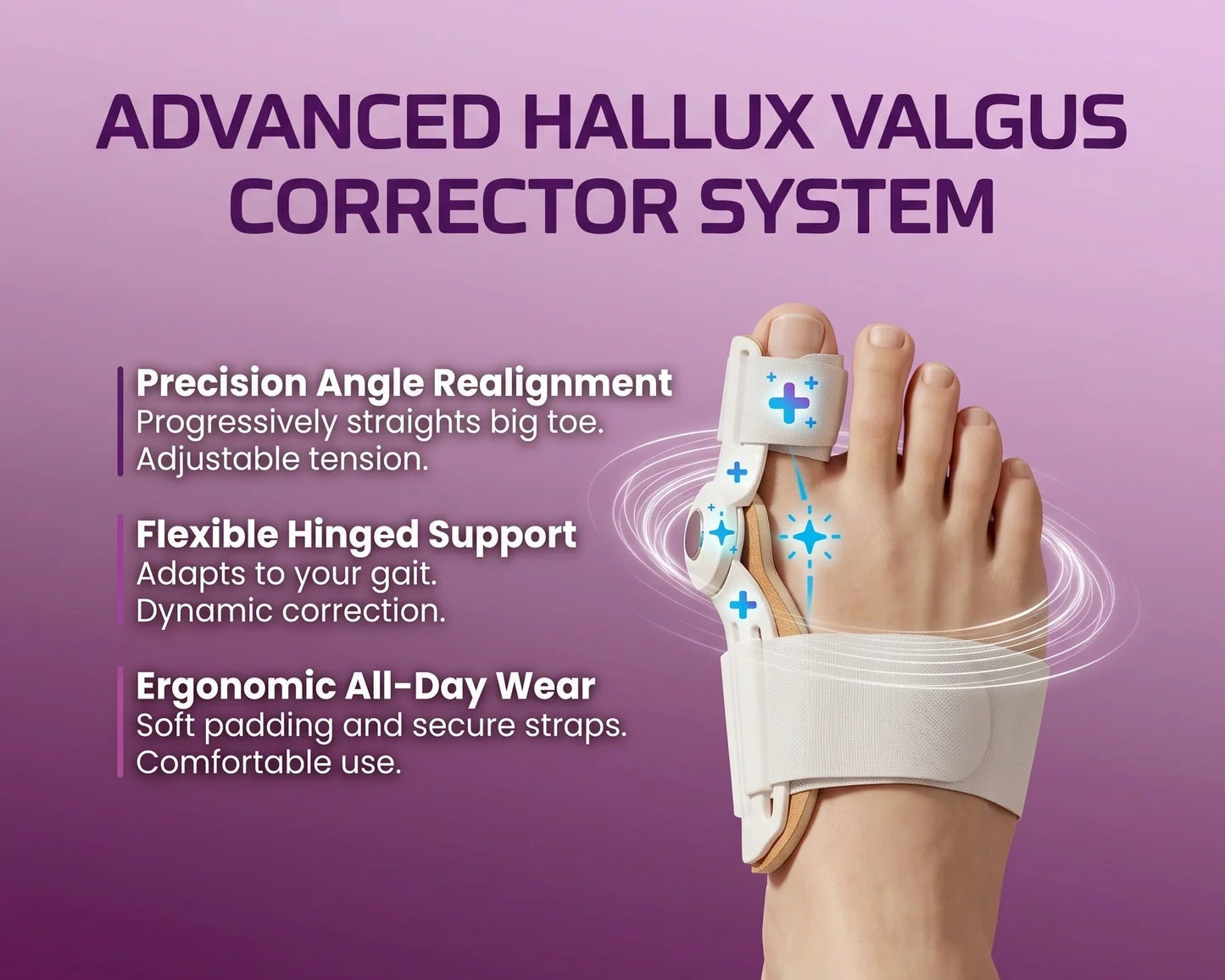 PainShift Toe Brace