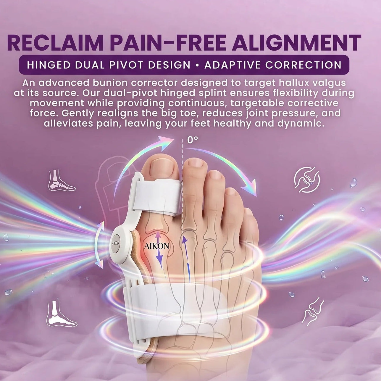 PainShift Toe Brace